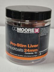 CCMOORE Pro Stim LİVER Hard Hookbaits 24mm